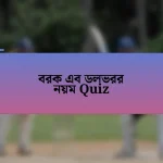 বরক এব ডলভরর নয়ম Quiz